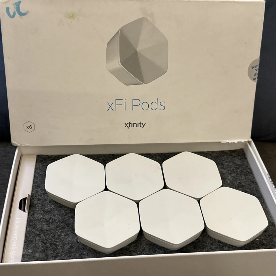Xfinity XFI Pods Wifi Network Range Extender XE1-S Pack of 6  - Image 4 of 4