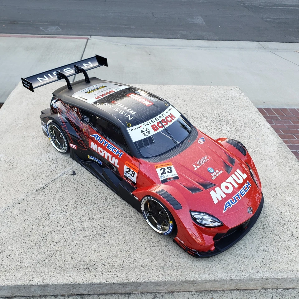 200 毫米 1/10 定制油漆 NISSAN 400Z 4Tec2 漂移 HPI DC10 YD2 MST TT02 仅机身 — 第 3/4 张图片