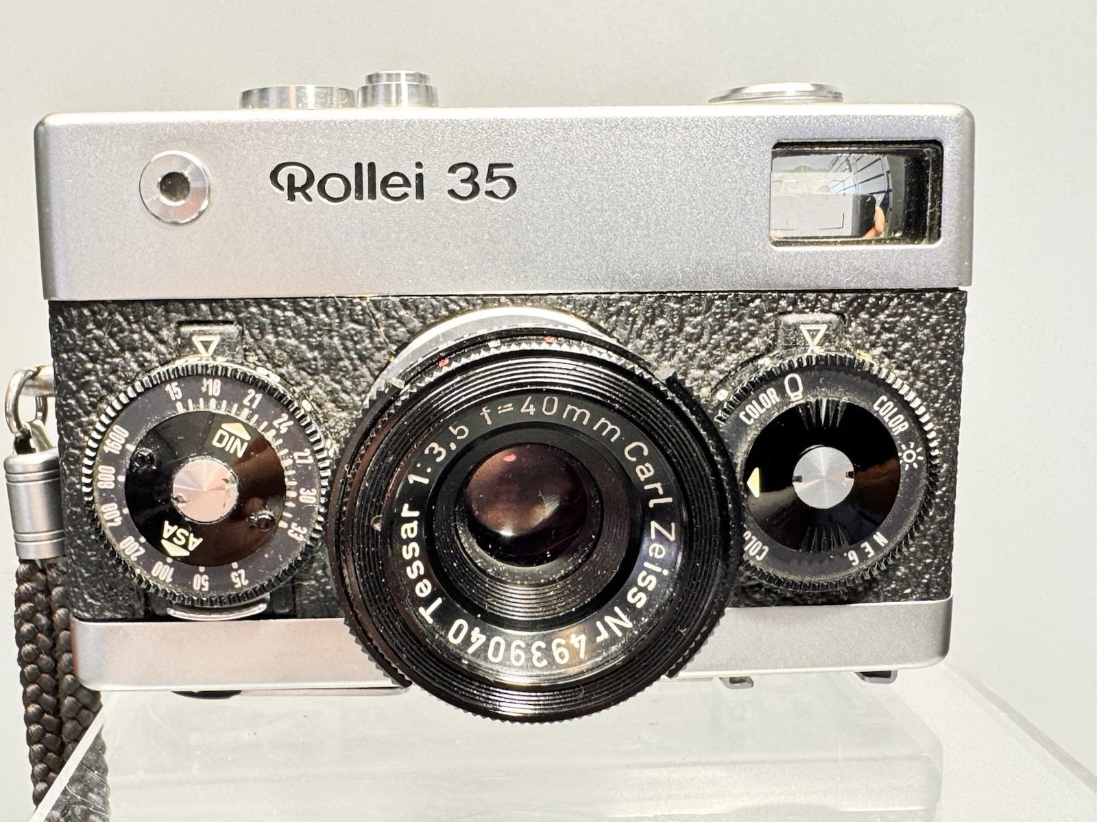 Rollei 35 mit Carl Zeiss Tessar 40mm 1:3.5 Kamera Made in Germany  #3139540-23