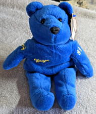 Salvino's Bammers Wayne Gretzky 99 Blue Bear Plush 1999 NHLPA w Tag 10" Stuffed