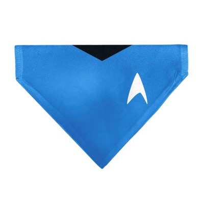Star Trek Pet Bandana Star Trek Original Series Blue Uniform Print S (US IMPORT)