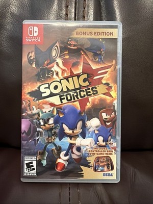 Sonic Forces Bonus Edition Nintendo Switch Working (READ DESCRIPTION)