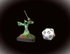 dungeons and dragons vintage 25mm RAL PARTHA pro painted ghost, wraith,undead