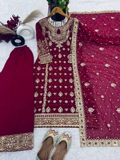 Pakistani Salwar Kameez Ready To Wear Dress Suit Wedding Party Bollywood 3 Piece
