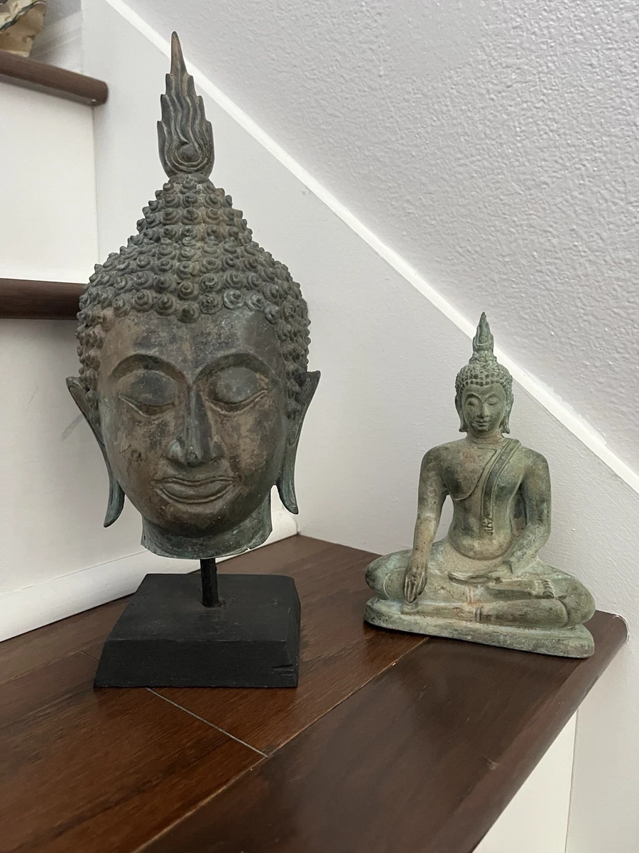古董原始中国风青铜佛像和雕像| eBay