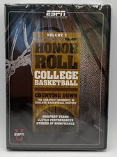 ESPN Honor Roll College Basketball Volume 3 DVD Greatest Moments Not Rated New