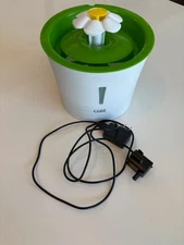 Catit Flower Water Fountain for cats #43742 Green/White