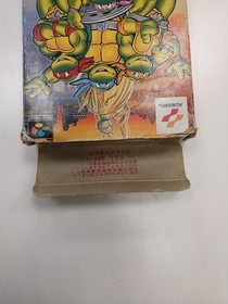 Teenage Mutant Ninja Turtles Famicom Software Japan 3t