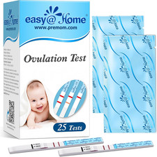 Ovulation Test Strips 25 Pack Fertility Predictor Kits Female Menstrual Cycle