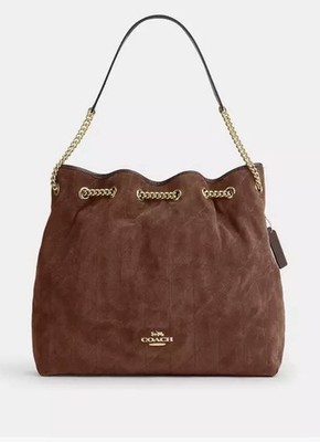 Coach Bag Evelyn Large Suede 