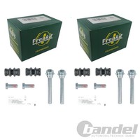 2X Frenkit FÜHRUNGSHÜLSEN-SATZ Bremssattel Hinten Vorne Passend FüR Alfa 156 166