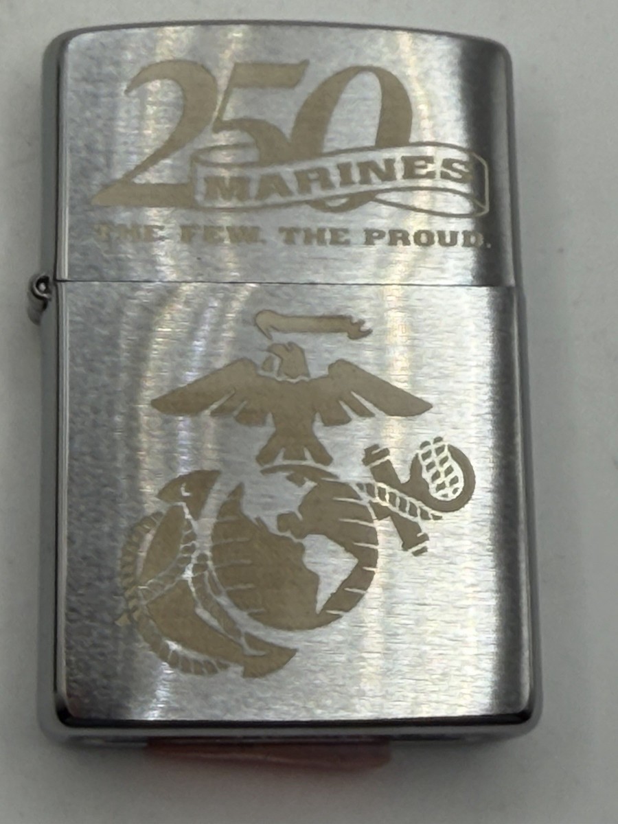 2025 United States Marines USMC 250th Chrome Zippo Lighter New | eBay