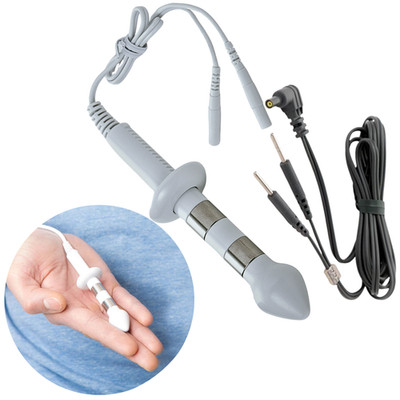 axion Analsonde TENS EMS + Elektrodenkabel kompatibel mit Sanitas SEM 42 43 44