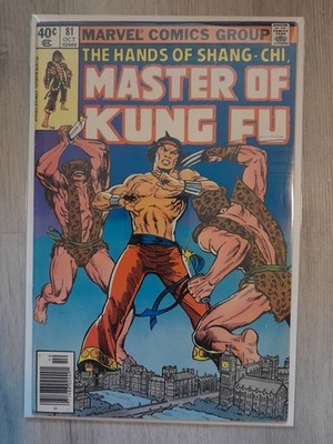 1979 Marvel Comics Master of Kung Fu #81