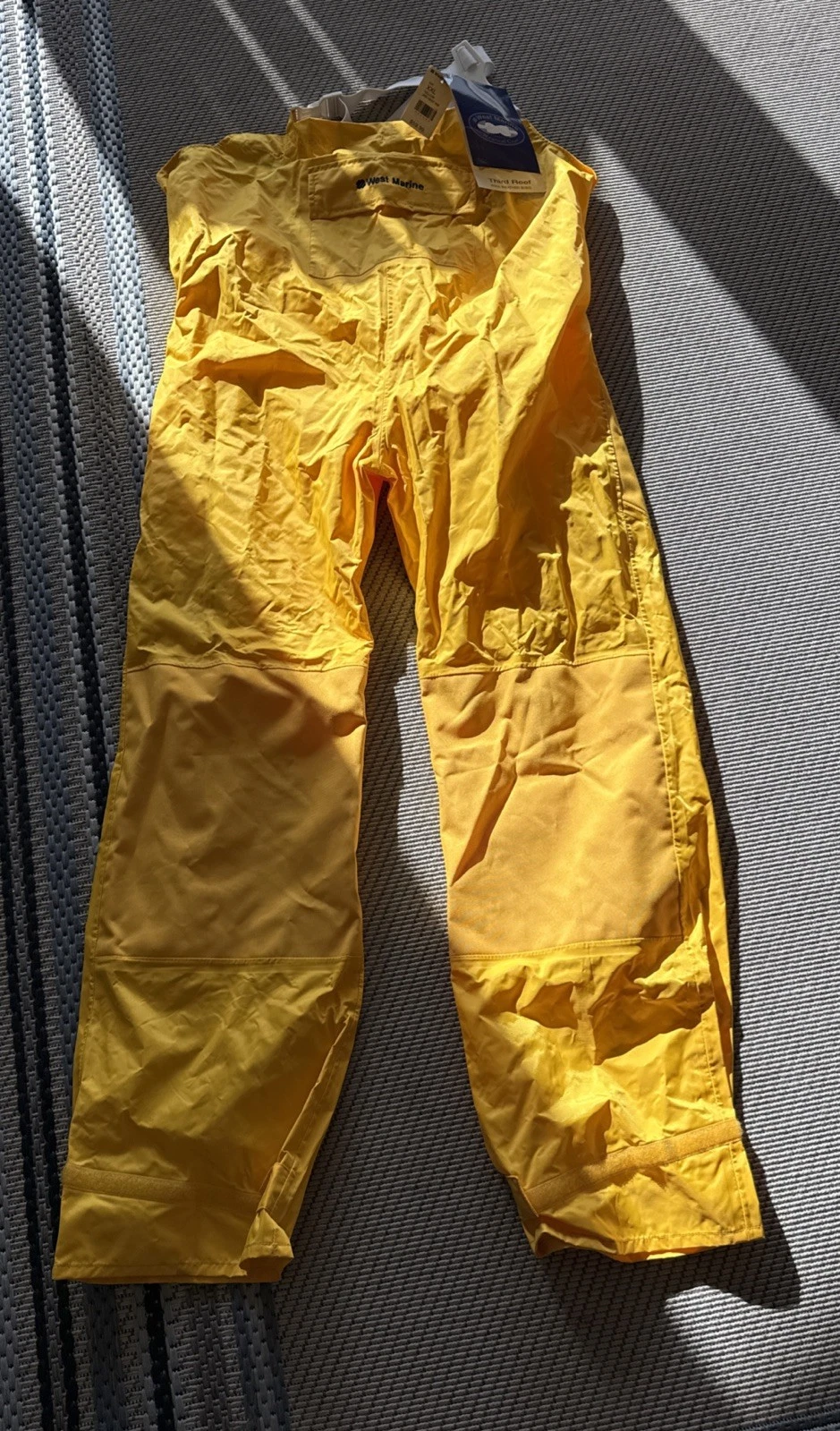 West Marine 2XL XXL Third Reef Bib Pants Waterproof Fishing/Sailing/Hiking NWT