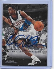 Basketball Card IP auto NBA CEDRIC HENDERSON Cleveland Cavaliers 99-00 Dominion