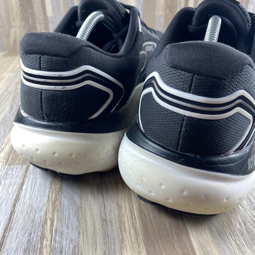 Size 12.5 - Brooks Glycerin 21 Mens Running Training Shoes Black White - Picture 6 of 12