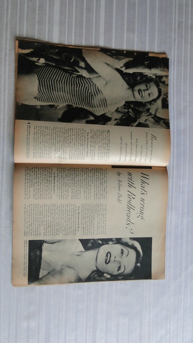 Vintage Magazine See Jan 1954 Arlene Dahl Billy Graham Vintage Magazine See Jan 1954 Arlene Dahl Billy Graham
