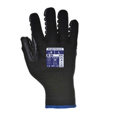 Image of Portwest Anti Vibration Gloves Black XL Pack of 1