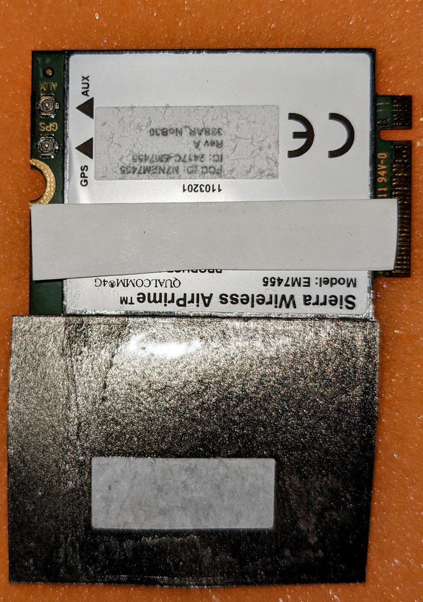 SIERRA WIRELESS EM7455 WWAN Adapter/Panasonic Toughbook CF