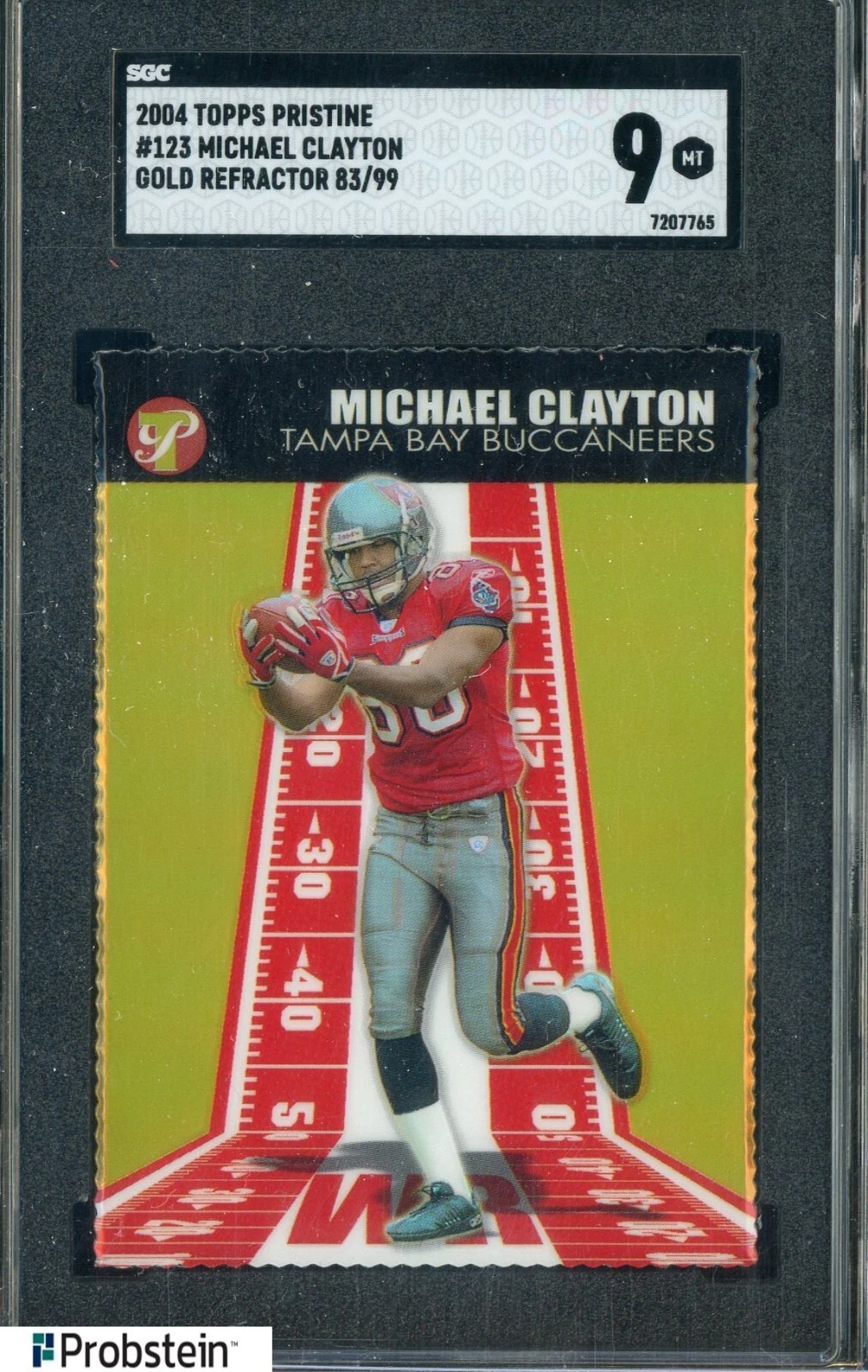 Michael Clayton Topps Pristine #123 Refractor