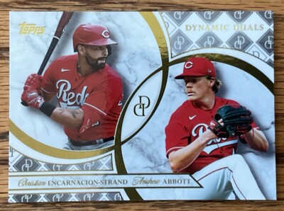 2024 Topps Dynamic Duals Encarnacion-Strand/Abbott, REDS, #49