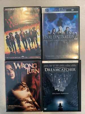The Warriors 1979, Wrong Turn, Final Destination 2, DreamCatcher 4 Scary Bundle