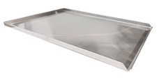 Backblech 78x58 gelocht Alu-Lochblech 3 Seiten 90&deg; kurze Seite offen B&auml;ckerei