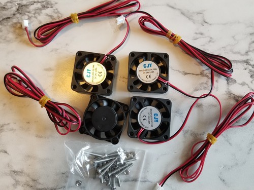 4 Pcs 5V 12V 24V 40mm Cooling Computer Fan 4010 40x40x10mm DC 3D Printer 2-Pin - Picture 4 of 14
