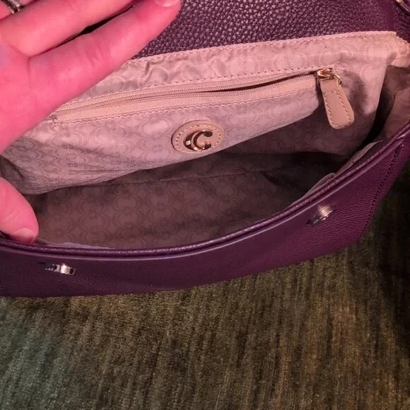 Encantador bolso floral púrpura Charlie Foto 3 de 4