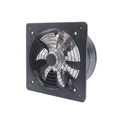 12 Inch Exhaust Fan Stainless Steel High Speed Vent Blower for Indoor Wall Mount