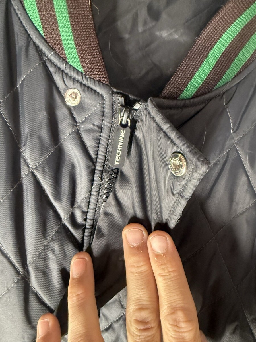 Vintage 2006? Technine Snowboard Jacket Mens XL? Black Green White