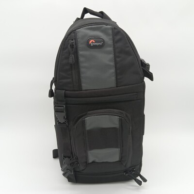 Lowepro SlingShot 102 AW Sling Pack Black Camera Bag Adjustable Partitions