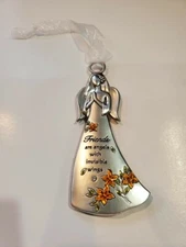 GANZ CHARM ORNAMENT - FRIENDS ARE ANGELS WITH INVISIBLE WINGS