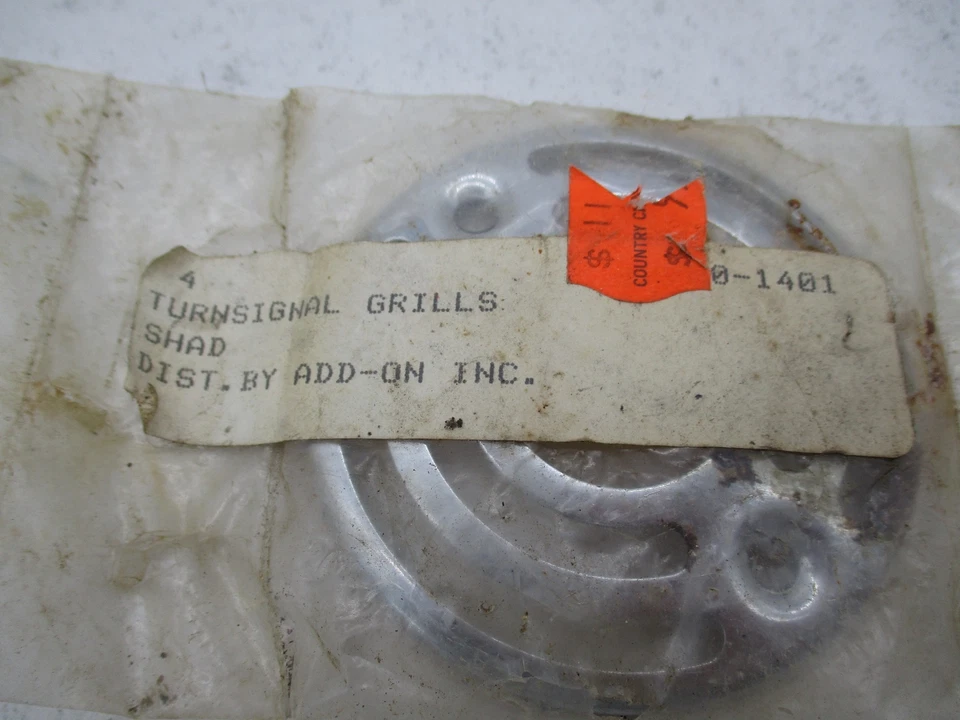 Parrillas de señal de giro SHAD Gold Wing para motocicleta Honda GL1800 1401 Foto 3 de 4