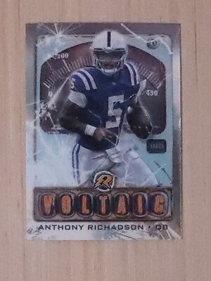 2025 Topps Resurgence Voltaic V-3 Anthony Richardson