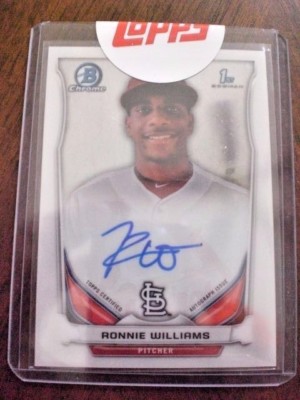 Ronnie Williams Rookie Autograph 2014 Topps Chrome SEALED