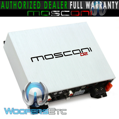 MOSCONI D2 100.4 DSP 4 CHANNEL 4 X 100W RMS AMPLIFIER BUILT IN 6