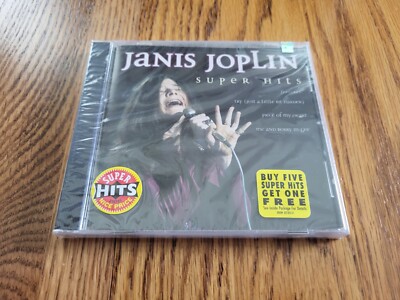 Janis Joplin - Super Hits (CD, 2000, Columbia / Legacy) - New/Sealed