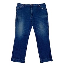 Vintage Wrangler Straight Leg Blue Jeans Size 947STR 42 x 30 - Made in the USA