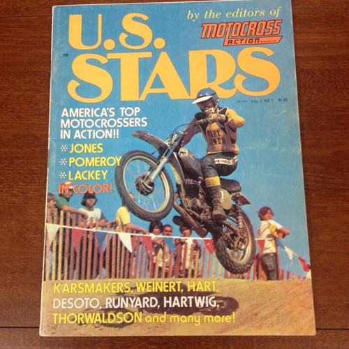 MOTOCROSS ACTION U.S.STARS SPECIAL EDITION ISSUE VOL 1 NO 1 DECOSTER VINTAGE  - Bild 1 von 12