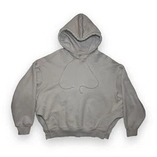 Velvet by Graham & Spencer Tobbie Oversized Hoodie Ash Grey XS Made in USA