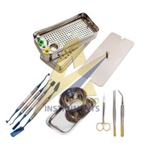 German Dental PRF Centrifuge System GRF Instruments Box Set Implant Surgery Kit