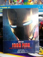 Iron Man Trilogie 3 Filme Steelbook Marvel Studios (Limited Edition) (3 Blu-Ray)