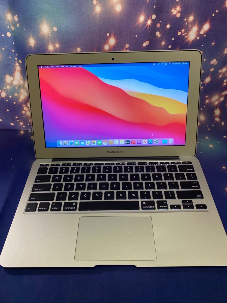 2015 Apple MacBook Air 11 inch / Dual Core i5/ 4GB/ 128GB SSD. OS Monterey