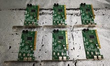 LOT OF 6x Dell 0H924H Dual Port IEEE-1394 PCI FireWire Controller Card 0H924H
