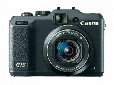 デジタルカメラ Canon PowerShot G15 Canon PowerShot G15 12.1MP Digital Camera - Black for sale online