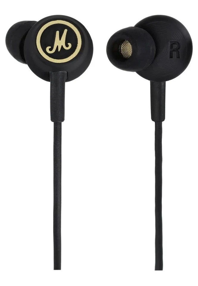 Marshall Mode EQ Earphones Wired 3.5mm Headphones In-Ear Earbuds with Microphone - Image 2 of 4