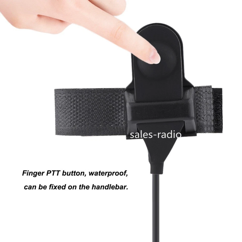 2.5mm Motorcycle Helmet Racing Headset Earpiece Mic For Motorola Talkabout Radio - Image 4 of 4