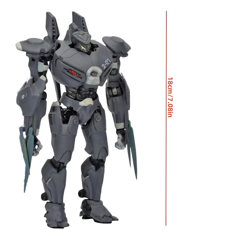 NECA Pacific Rim Jaeger Striker Eureka 7" Figura de Acción Robot Verde Colección Foto 2 de 4